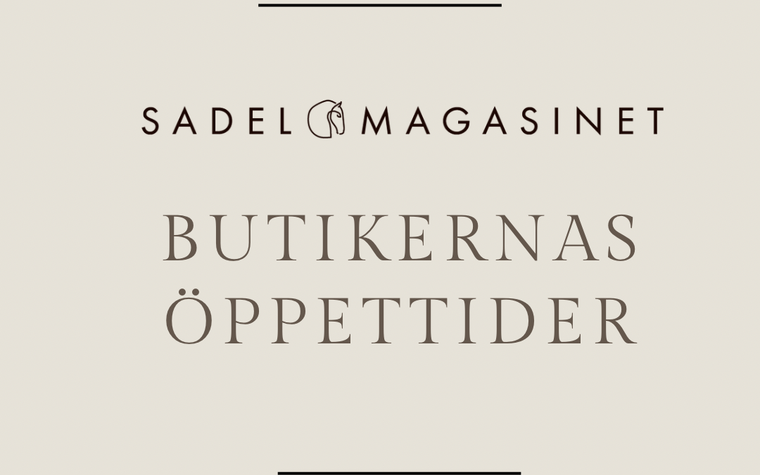 Sommarhälsningar från Sadelmagasinet